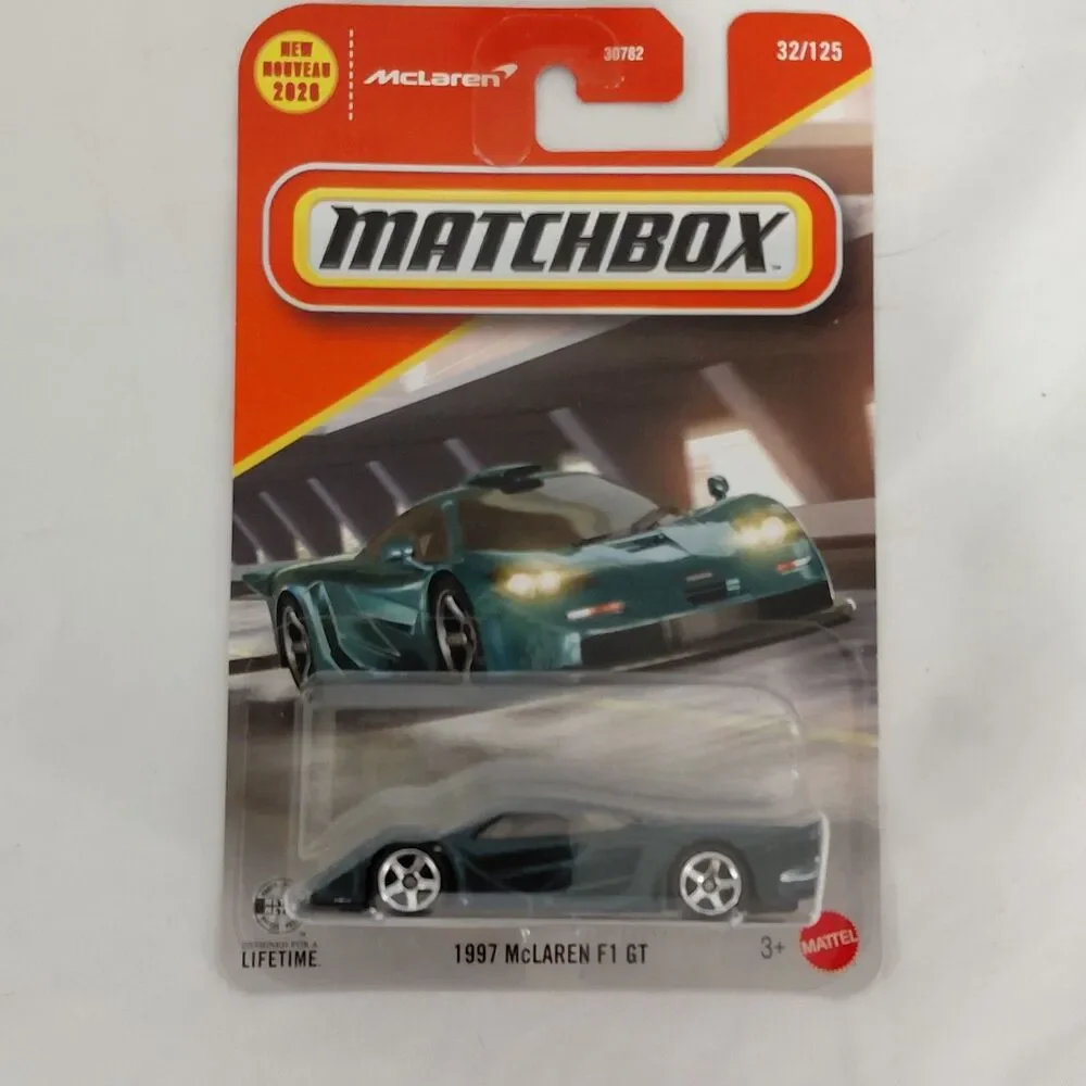 Matchbox Lot of 3 1997 McLaren F1 GT Dark Green Longtail Supercar 1:64 Mainline